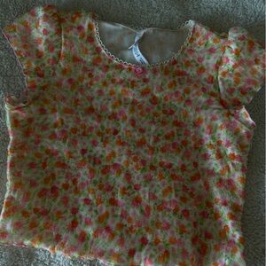 For Love And Lemons Floral Baby Tee